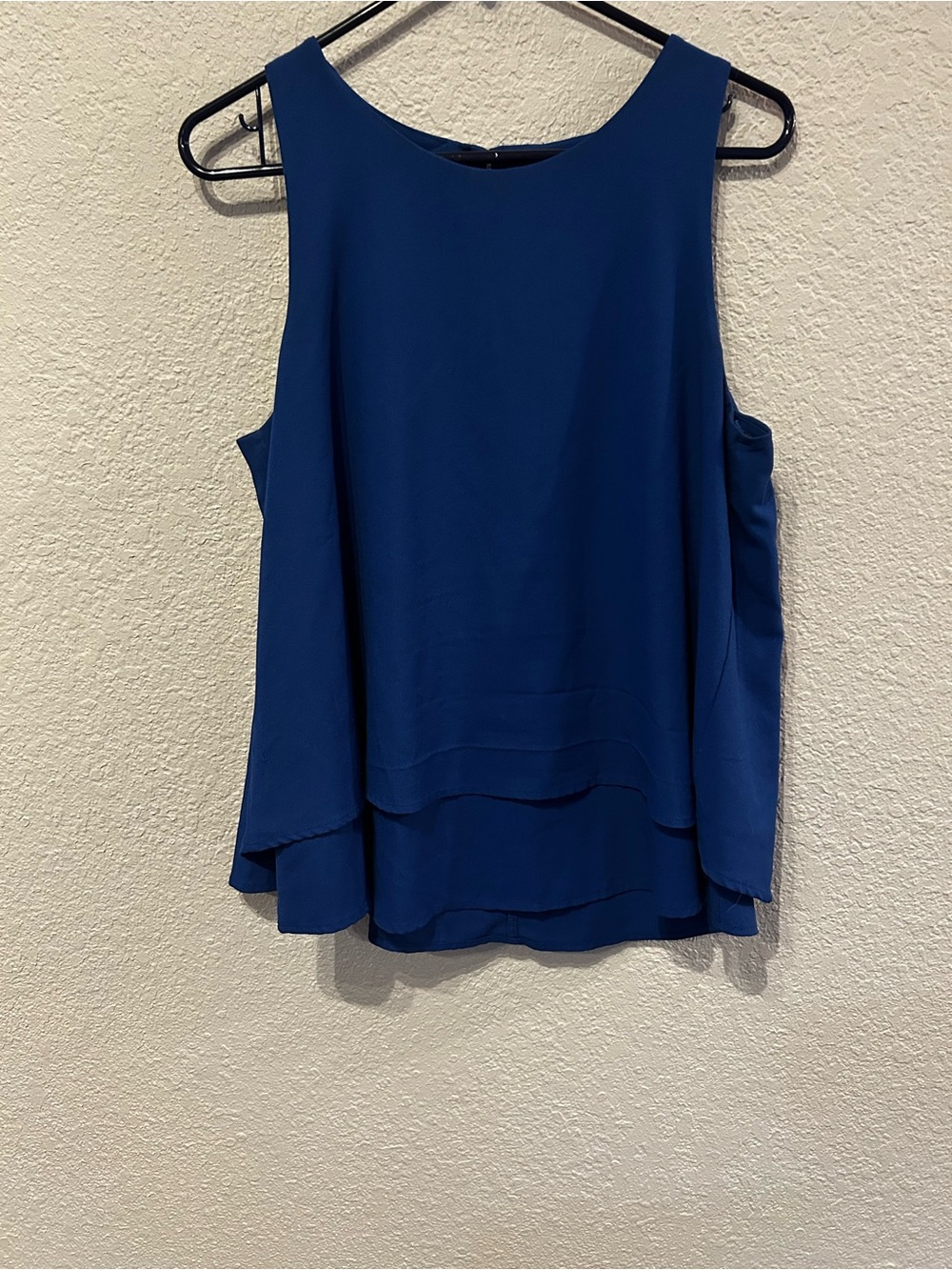 Forever 21 Royal Blue Layered Tank Top